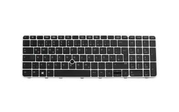 HP EliteBook 755 G3 Original Tastatur DE (deutsch) schwarz mit Backlight und Mouse-Stick