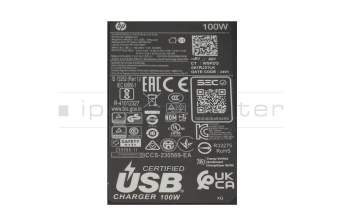 HP EliteBook 8 G1i 16 5 Original USB-C Netzteil 100,0 Watt abgerundete Bauform