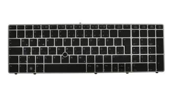 HP EliteBook 8570p Tastatur DE (deutsch) schwarz mit Mouse-Stick