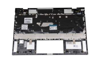HP Envy 13-aq0100 Original Tastatur inkl. Topcase DE (deutsch) silber/schwarz