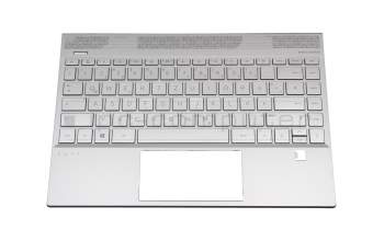 HP Envy 13-aq0200 Original Tastatur inkl. Topcase DE (deutsch) silber/schwarz