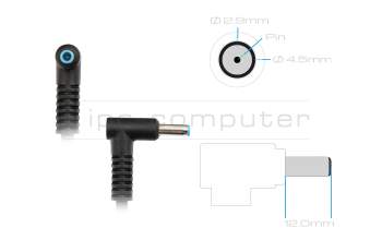 HP Envy 15-q000 Original Netzteil 120,0 Watt flache Bauform