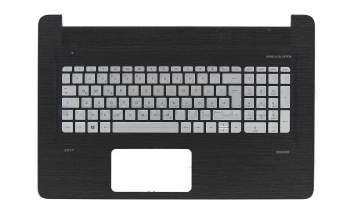 HP Envy 17-r105ng (W0X47EA) Original Tastatur inkl. Topcase DE (deutsch) silber/schwarz mit Backlight