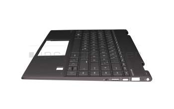 HP Envy x360 13-ar0100 Original Tastatur inkl. Topcase DE (deutsch) grau/grau mit Backlight