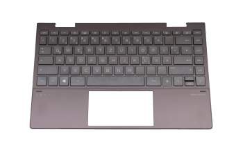 HP Envy x360 13-ay0000 Original Tastatur inkl. Topcase DE (deutsch) schwarz/schwarz mit Backlight