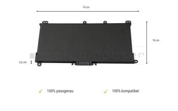 HP Envy x360 15-es1000 Replacement Akku 47Wh