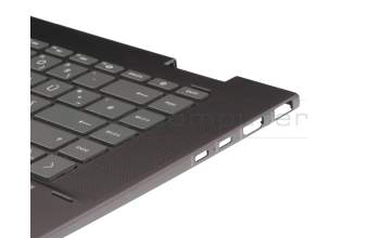 HP Envy x360 15-fh0000 Original Tastatur inkl. Topcase DE (deutsch) schwarz/grau mit Backlight