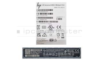HP FPWPRO11CC0DQ6 Universeller USB-C-Multiport-Hub Docking Station B-Ware