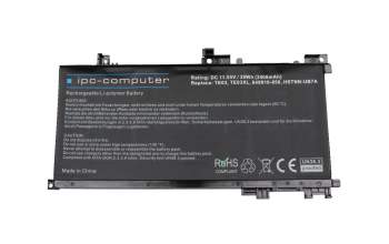 HP Omen 15-ax009ng (X0L30EA) Replacement Akku 39Wh 11,55V