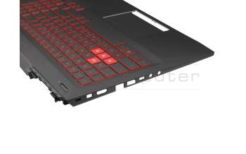 HP Omen 15-ce000 Original Tastatur inkl. Topcase DE (deutsch) schwarz/schwarz mit Backlight