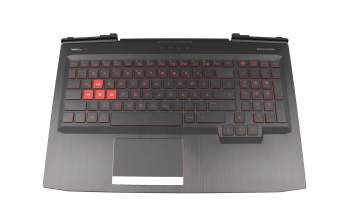 HP Omen 15-ce001ng (1UR22EA) Original Tastatur inkl. Topcase DE (deutsch) schwarz/schwarz mit Backlight