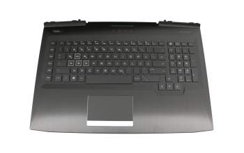 HP Omen 17-an100 Original Tastatur inkl. Topcase DE (deutsch) schwarz/schwarz mit Backlight