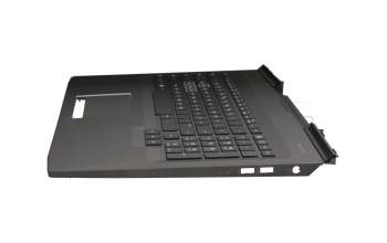 HP Omen 17-an100 Original Tastatur inkl. Topcase DE (deutsch) schwarz/schwarz mit Backlight