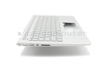 HP Pavilion 14-bf100 Original Tastatur inkl. Topcase DE (deutsch) silber/silber mit Backlight