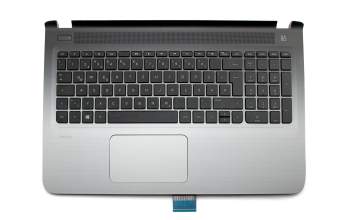 HP Pavilion 15-ab100 Original Tastatur inkl. Topcase DE (deutsch) schwarz/grau