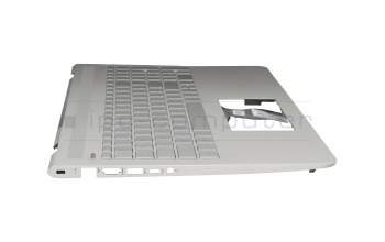 HP Pavilion 15-cc000 Original Tastatur inkl. Topcase DE (deutsch) silber/silber mit Backlight
