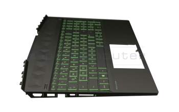 HP Pavilion Gaming 15-dk0000 Original Tastatur inkl. Topcase DE (deutsch) schwarz/schwarz mit Backlight