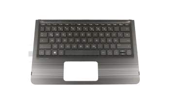 HP Pavilion x360 11-u000 Original Tastatur inkl. Topcase DE (deutsch) grau/schwarz mit Backlight