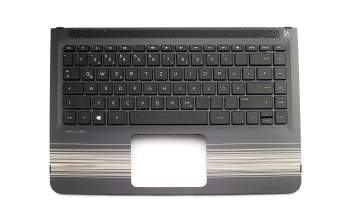 HP Pavilion x360 13-u100 Original Tastatur inkl. Topcase DE (deutsch) schwarz/schwarz