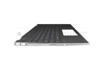 HP Pavilion x360 15-dq0400 Original Tastatur inkl. Topcase CH (schweiz) schwarz/schwarz mit Backlight