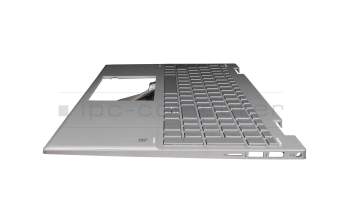 HP Pavilion x360 15-er0000 Original Tastatur inkl. Topcase DE (deutsch) silber/silber