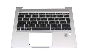 HP ProBook 430 G6 Original Tastatur inkl. Topcase DE (deutsch) schwarz/silber mit Backlight