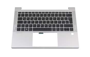 HP ProBook 430 G8 Original Tastatur inkl. Topcase DE (deutsch) schwarz/silber mit Backlight