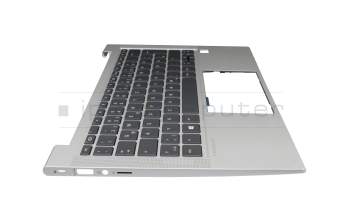 HP ProBook 430 G8 Original Tastatur inkl. Topcase DE (deutsch) schwarz/silber mit Backlight