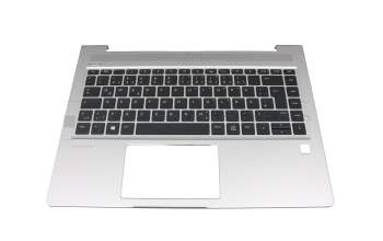 HP ProBook 445R G6 Original Tastatur inkl. Topcase DE (deutsch) schwarz/silber mit Backlight