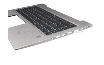 HP ProBook 445R G6 Original Tastatur inkl. Topcase DE (deutsch) schwarz/silber mit Backlight
