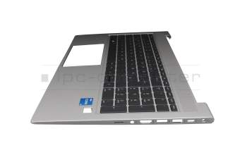 HP ProBook 450 G8 Original Tastatur inkl. Topcase DE (deutsch) schwarz/silber mit Backlight