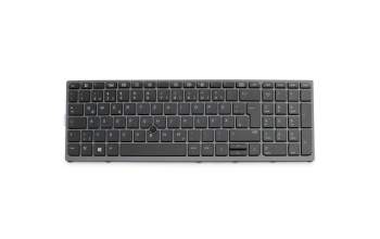 HP ZBook 15 G3 Tastatur DE (deutsch) schwarz mit Backlight und Mouse-Stick
