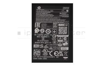 HP ZBook Power G11 Original Netzteil 280,0 Watt flache Bauform