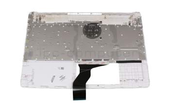 HPM16M63D0 Original HP Tastatur inkl. Topcase DE (deutsch) weiß/weiß mit Backlight