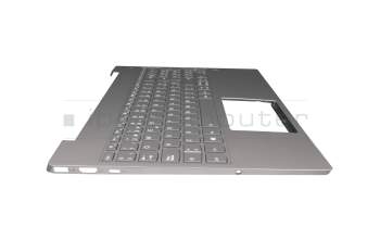 HQ20720487000 Original Lenovo Tastatur inkl. Topcase SP (spanisch) grau/grau mit Backlight