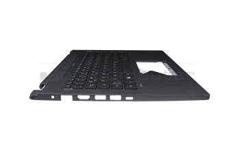 HQ21012373007 Original Acer Tastatur inkl. Topcase DE (deutsch) schwarz/grau mit Backlight