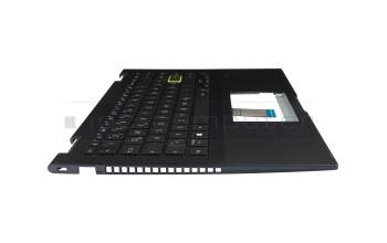 HQ21013052000 Original Huaqin Tastatur inkl. Topcase DE (deutsch) schwarz/schwarz mit Backlight