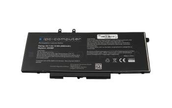 IPC-Computer Akku (4 Zellen) kompatibel zu Dell 04GVMP mit 61Wh