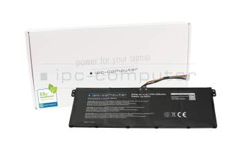 IPC-Computer Akku 11,4V (Typ AC14B18J) kompatibel zu Acer KT0030G011 mit 41Wh