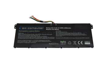 IPC-Computer Akku kompatibel zu Acer KT00303015 mit 41,04Wh