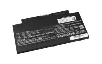 IPC-Computer Akku kompatibel zu Fujitsu FUJ:CP700538-XX mit 43,74Wh