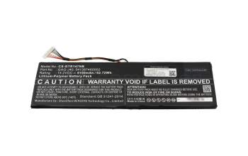 IPC-Computer Akku kompatibel zu Gigabyte GAG-J40 mit 92,72Wh