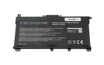IPC-Computer Akku kompatibel zu HP HSTNN-LB8M mit 47Wh
