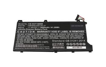 IPC-Computer Akku kompatibel zu Huawei HB4692J5ECW-31 mit 41,26Wh