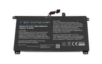 IPC-Computer Akku kompatibel zu Lenovo 00UR890 mit 30Wh