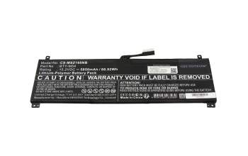 IPC-Computer Akku kompatibel zu MSI S9N-0H4J210-SB3 mit 88,92Wh