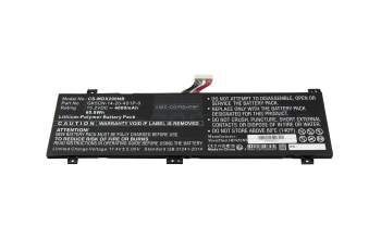 IPC-Computer Akku kompatibel zu Tongfang GK5CN-14-20-4S1P-0 mit 60,8Wh