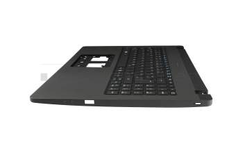 JHXZHY Original Acer Tastatur inkl. Topcase DE (deutsch) schwarz/schwarz mit Backlight