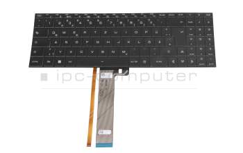 KBDR17A008-6052 Original Medion Tastatur DE (deutsch) schwarz mit Backlight