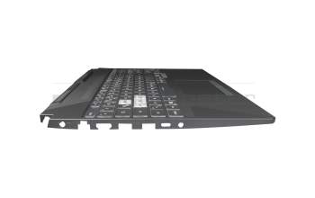KT01-18A6AS01UIRA000 Original Asus Tastatur inkl. Topcase DE (deutsch) schwarz/transparent/schwarz mit Backlight
